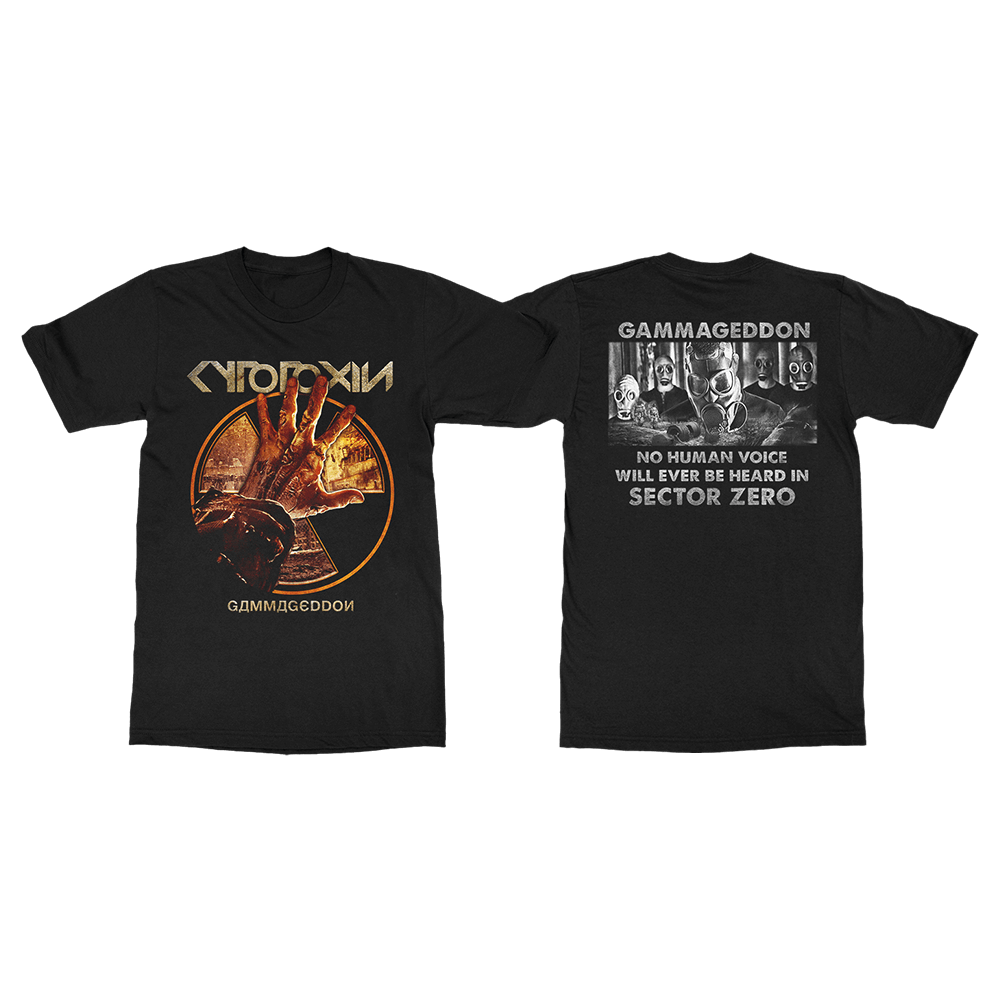 Gammageddon T Shirt Black Unique Leader