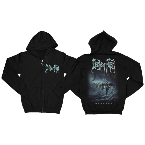 DeedsOfFlesh-Nucleus-ZipUp-Hoodie-Together