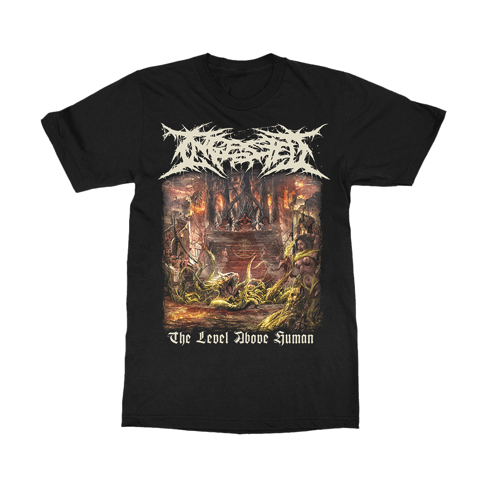 Ingested-TheLevelAboveHuman-Tee-Front