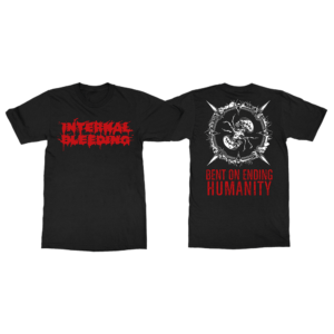 Bent On Ending Humanity T-Shirt - Black - Unique Leader