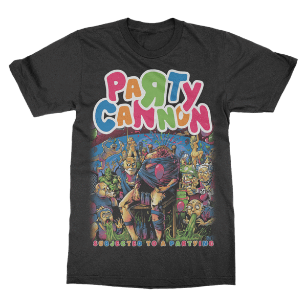 Subjected To a Partying T-Shirt - Black